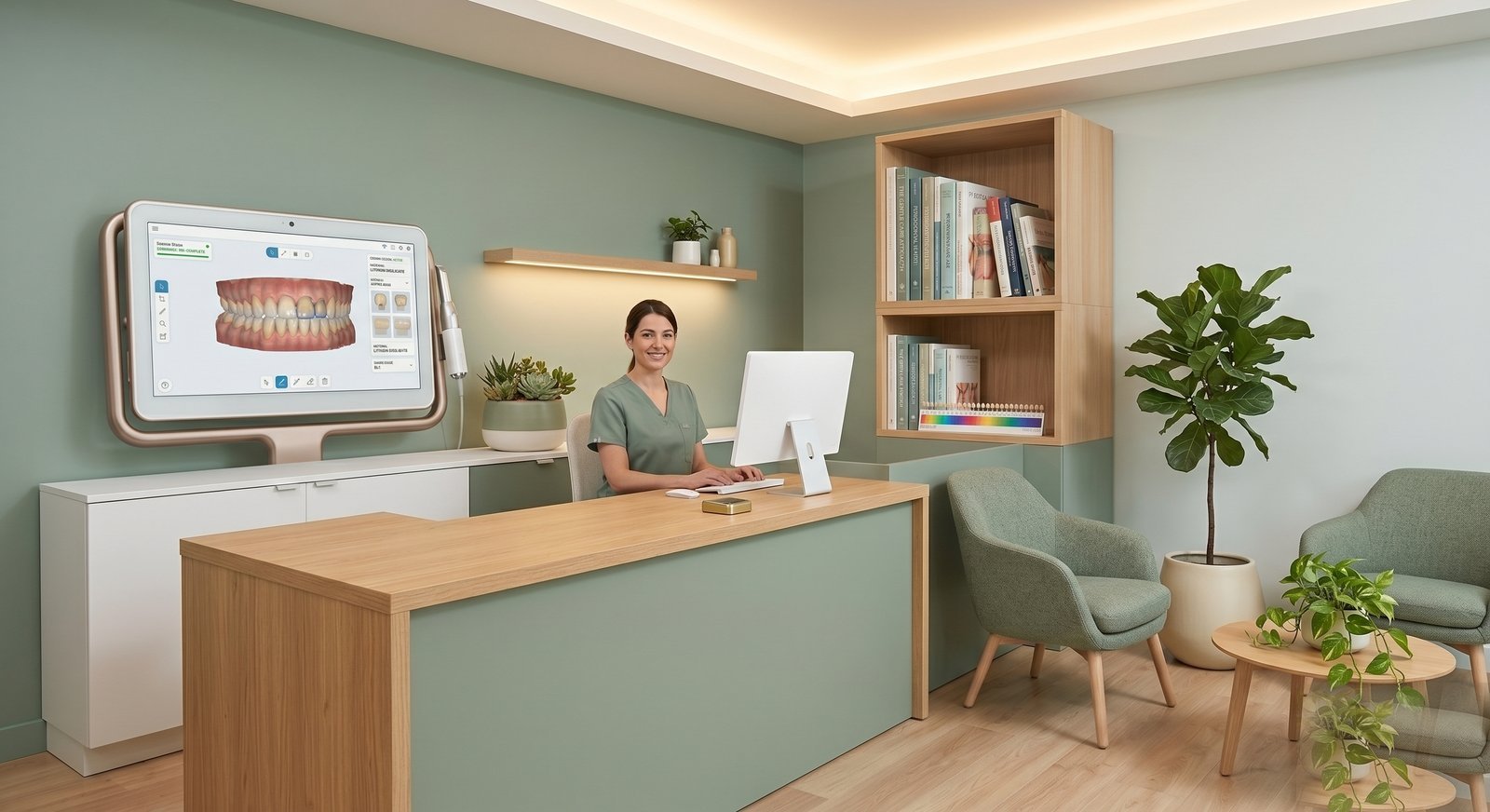 Espace accueil clinique dentaire Montréal — démo site web par Nextiweb, agence web pour dentistes